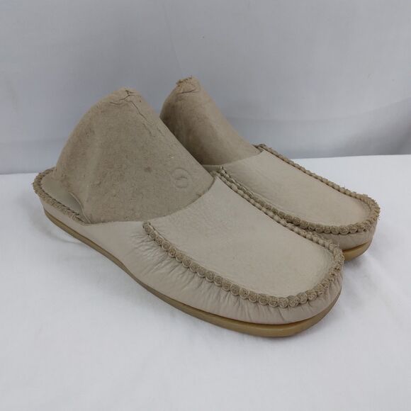 Soul of Africa Shoes - Soul Of Africa Leather Slide Mules Shoes Boho Minimalist Women's Size 37 US 6.5